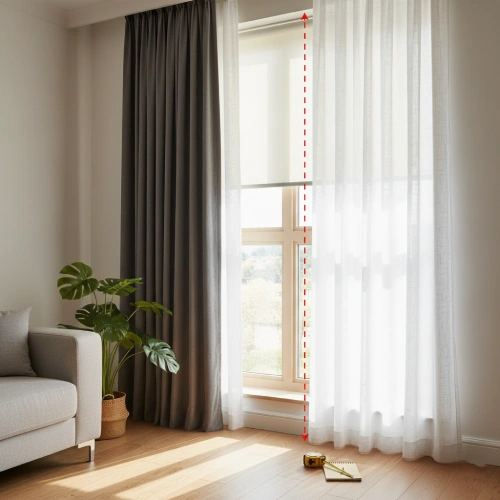 تعیین متراژ پرده