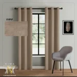 پرده هازان کرم روشن