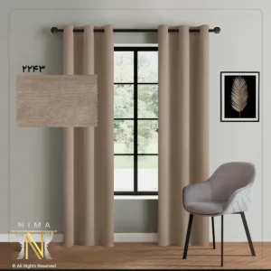 پرده هازان کرم روشن