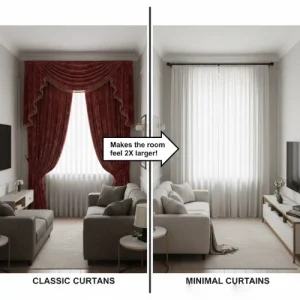 پرده های مینیمال