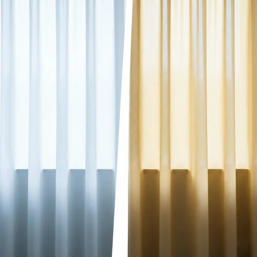 علت زرد شدن پرده های حریر