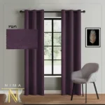 پرده هازان بنفش کد B3521