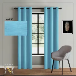 پرده هازان آبی کد B5033