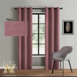 پرده هازان صورتی مات