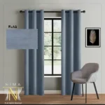 پرده هازان آبی پاستیلی