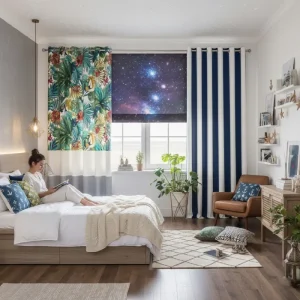 پرده های جدید اتاق خواب