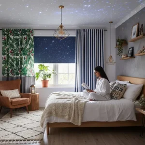 پرده های جدید اتاق خواب